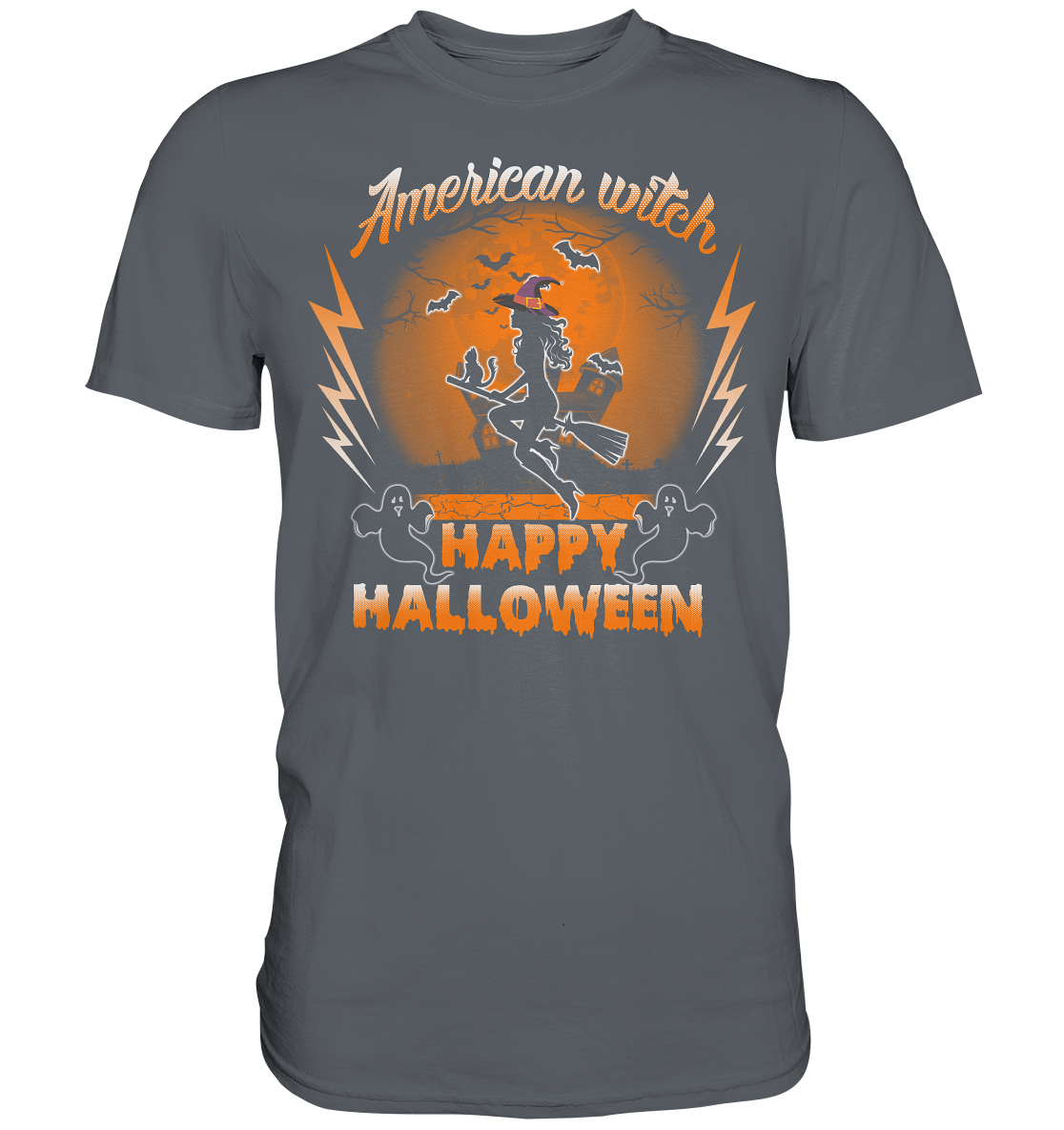 American Witch (Orange) - Classic Shirt