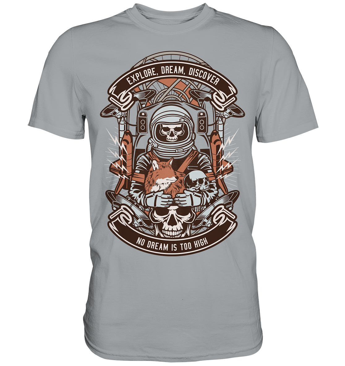 Astronaut Skull - Classic Shirt