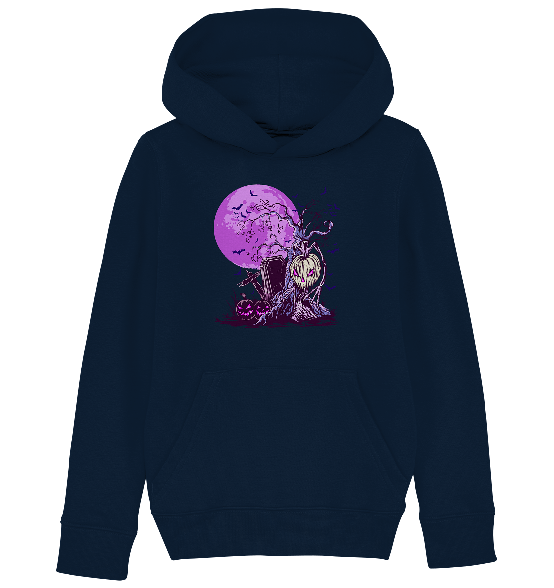 Halloween Illustration 6 - Kids Organic Hoodie
