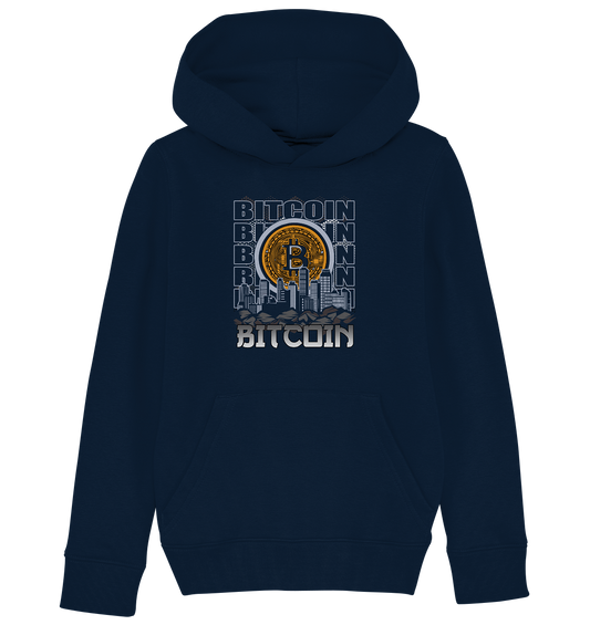 Bitcoin Town - Kids Organic Hoodie