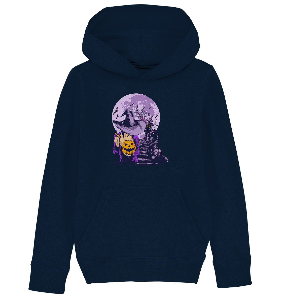 Halloween Illustration 8 - Kids Organic Hoodie