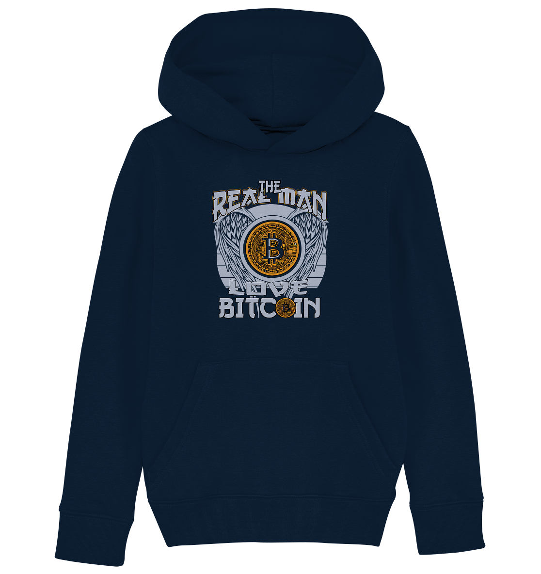 The Real Man - Kids Organic Hoodie