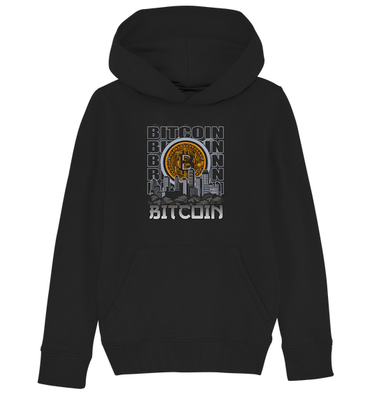 Bitcoin Town - Kids Organic Hoodie
