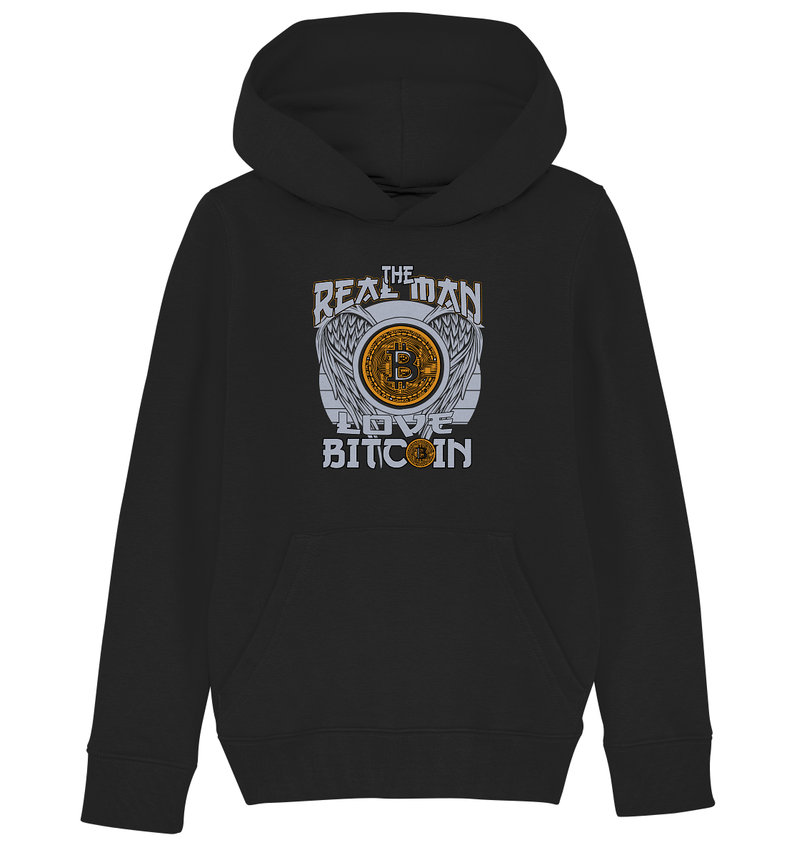 The Real Man - Kids Organic Hoodie