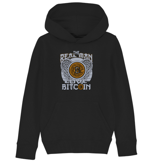 The Real Man - Kids Organic Hoodie