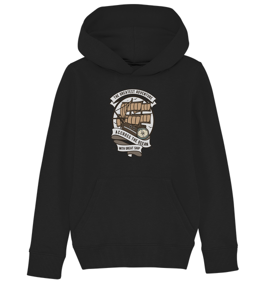 Accross The Ocean - Kids Organic Hoodie
