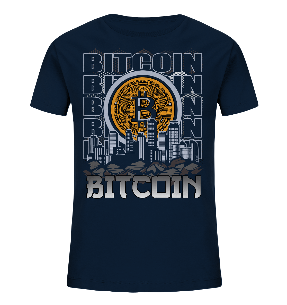 Bitcoin Town - Kids Organic Shirt