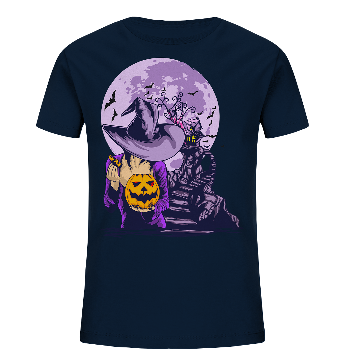 Halloween Illustration 8 - Kids Organic Shirt
