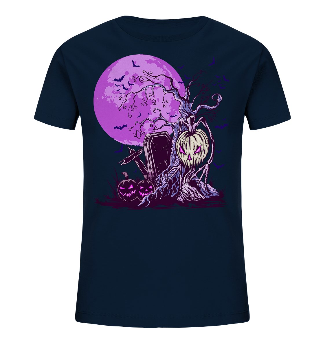 Halloween Illustration 6 - Kids Organic Shirt