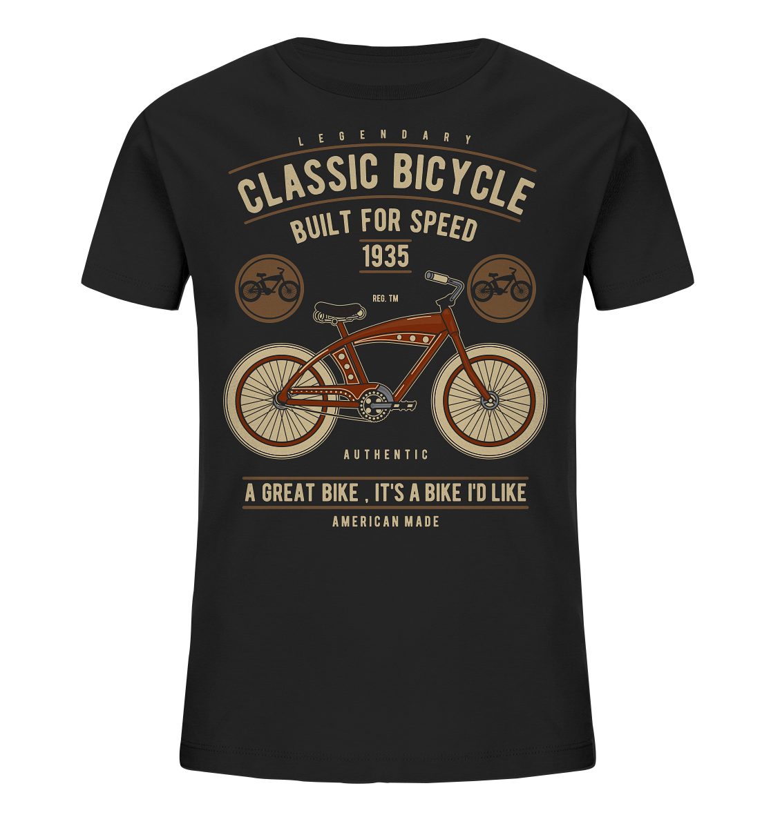 Classic Bicycle - Kids Organic Shirt