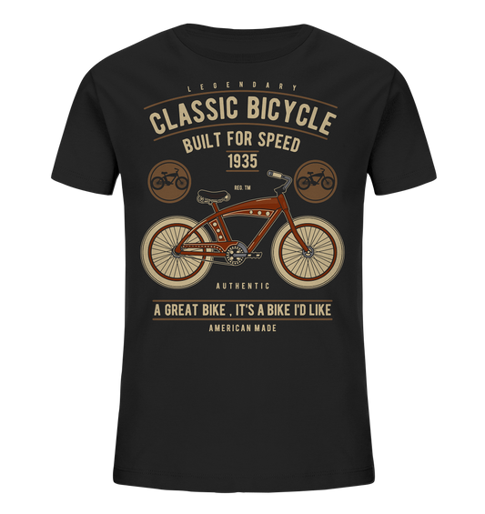 Classic Bicycle - Kids Organic Shirt