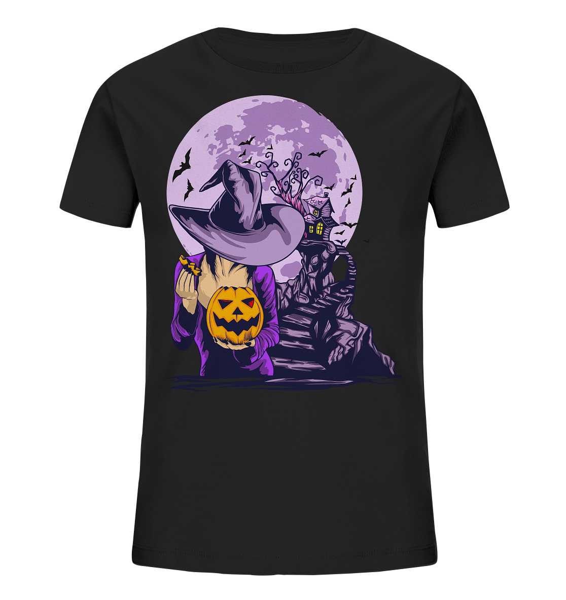 Halloween Illustration 8 - Kids Organic Shirt