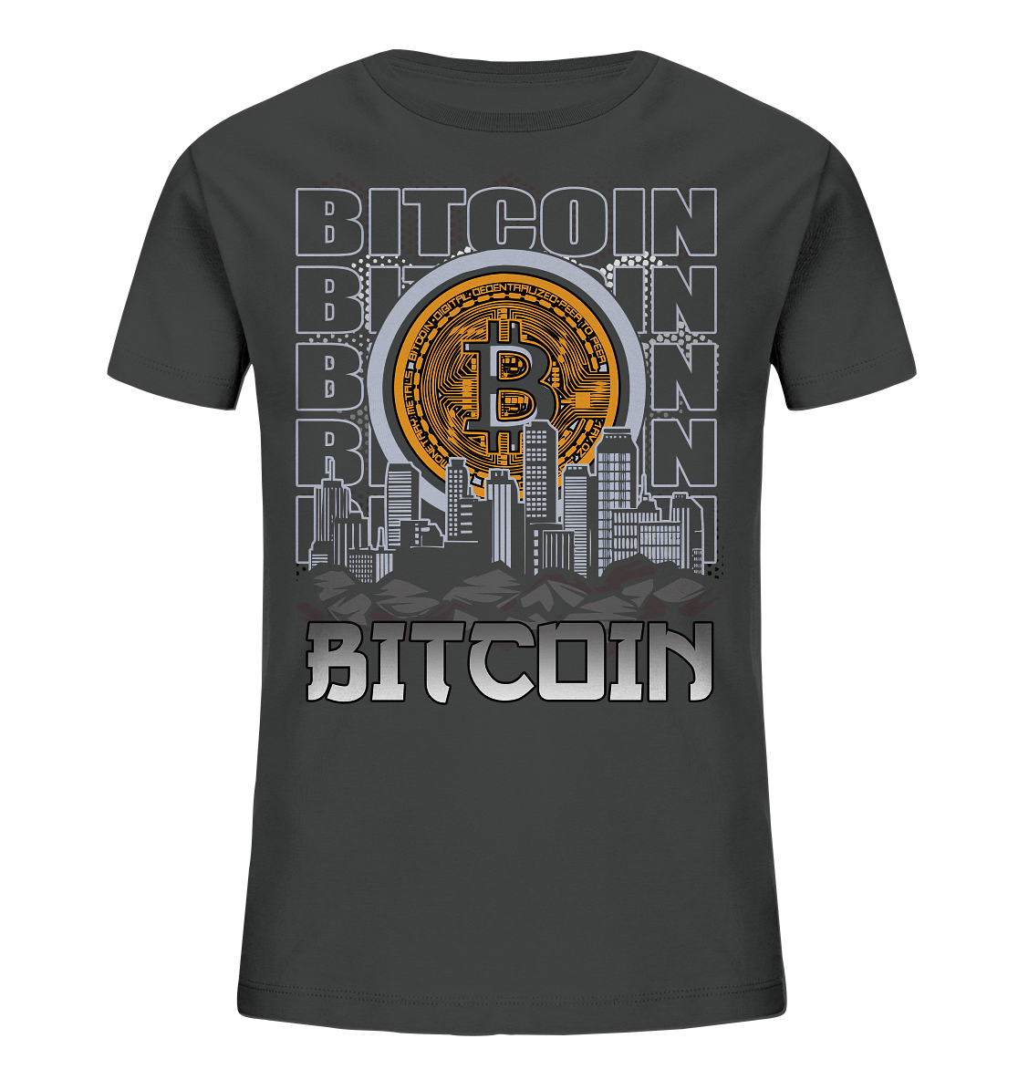 Bitcoin Town - Kids Organic Shirt