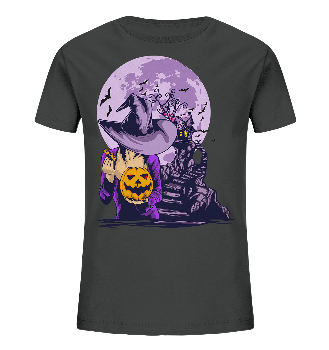 Halloween Illustration 8 - Kids Organic Shirt