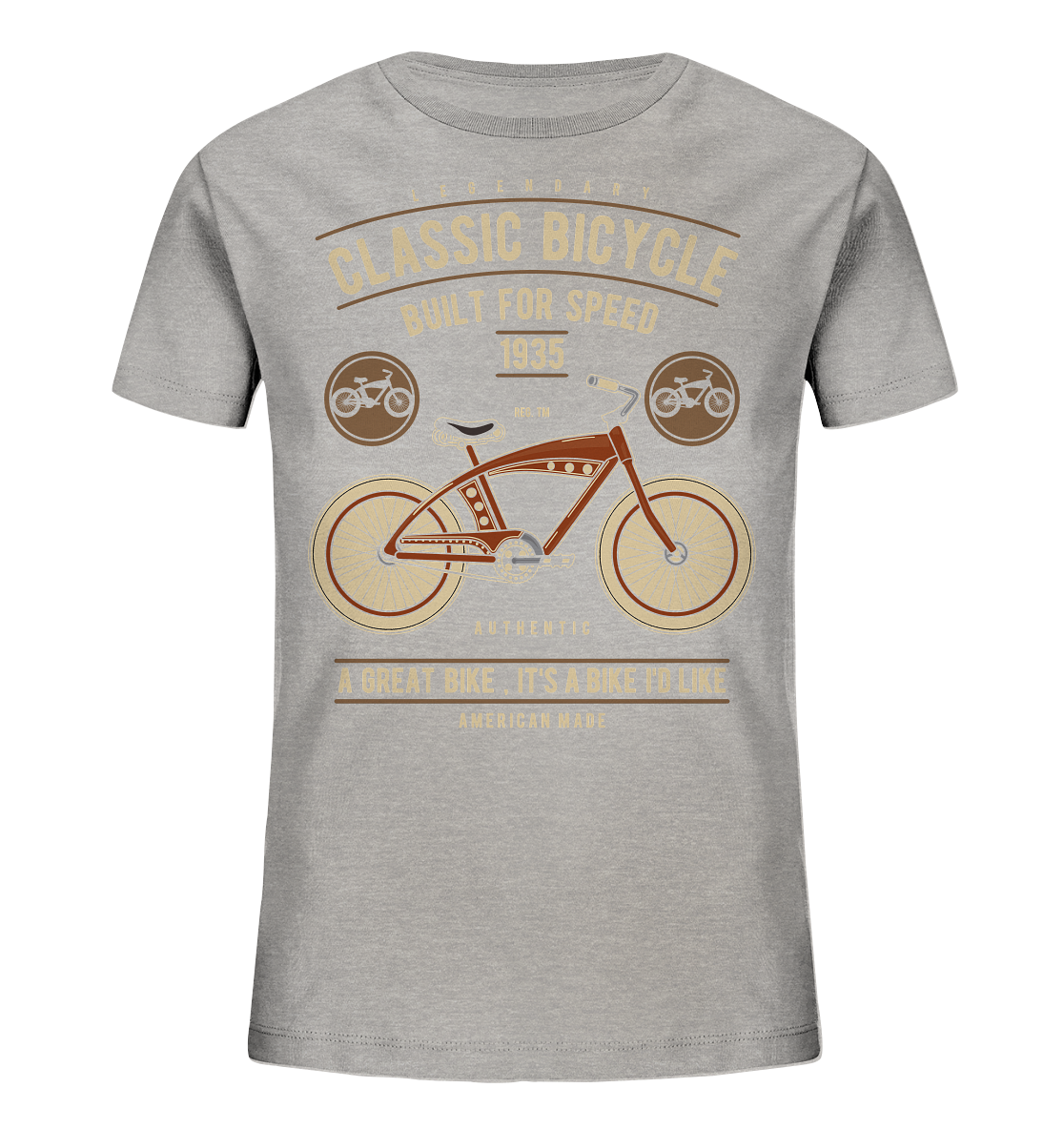Classic Bicycle - Kids Organic Shirt