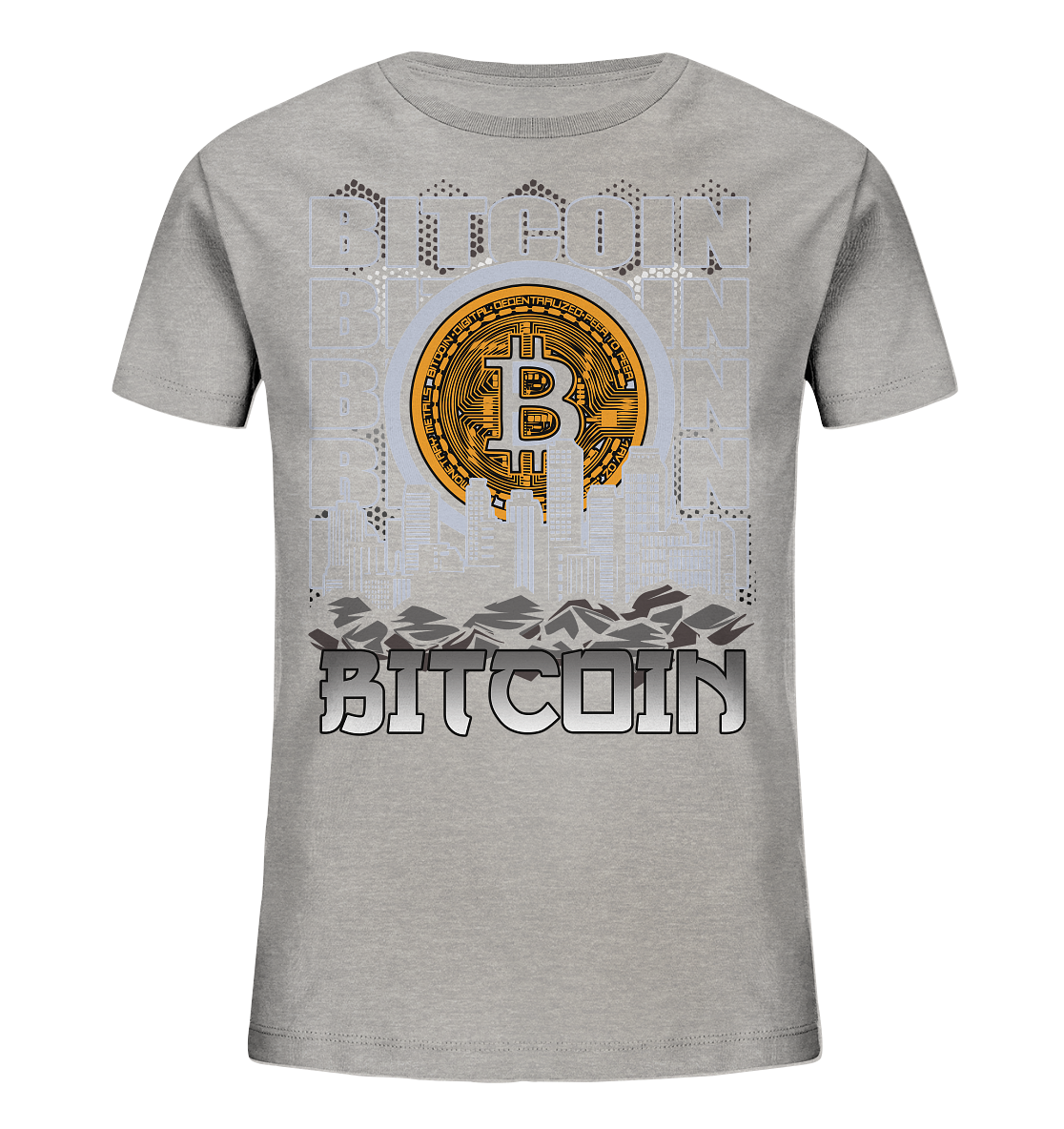 Bitcoin Town - Kids Organic Shirt
