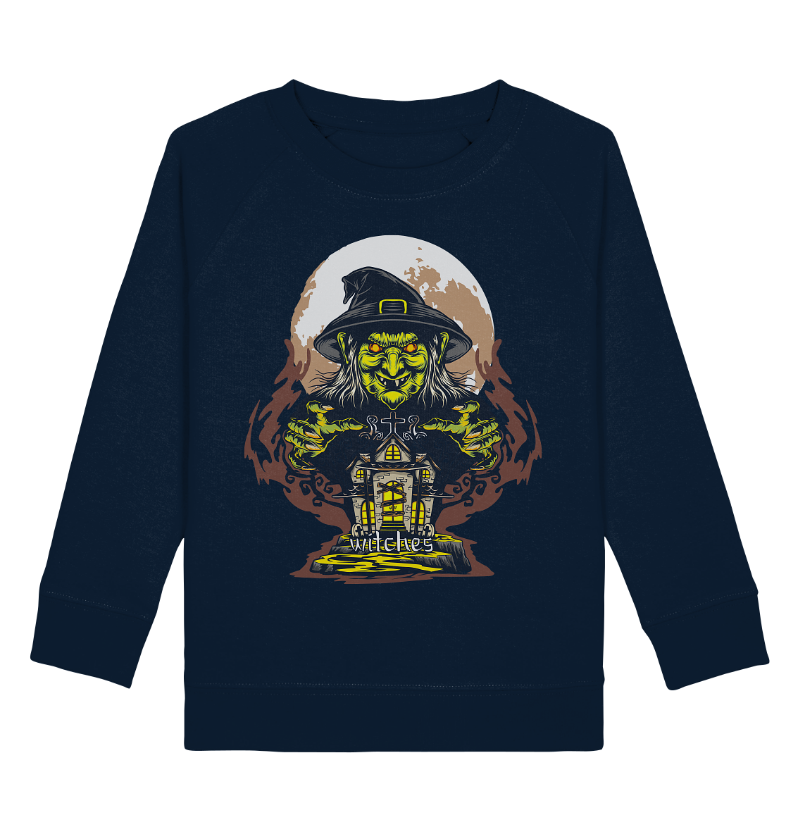Halloween Illustration 10 - Kids Organic Sweatshirt