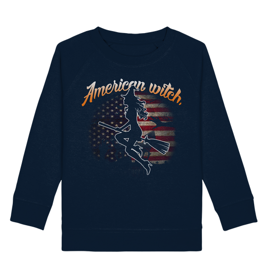 American Witch (Flagge) - Kids Organic Sweatshirt