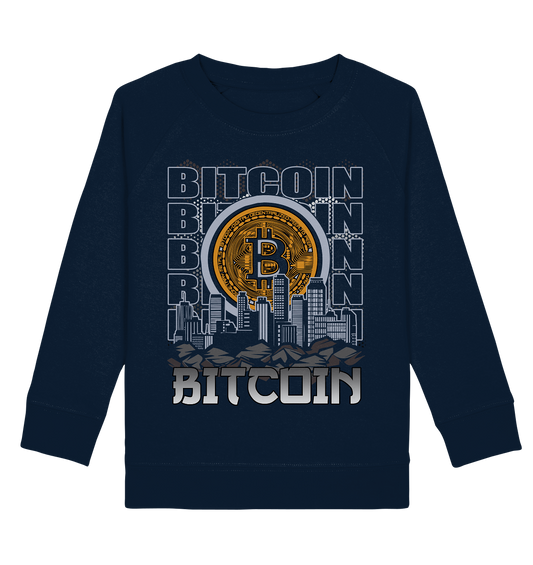 Bitcoin Town - Kids Organic Sweatshirt