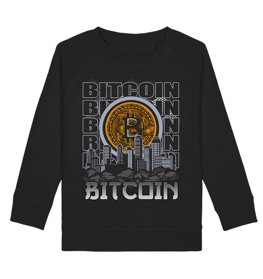 Bitcoin Town - Kids Organic Sweatshirt