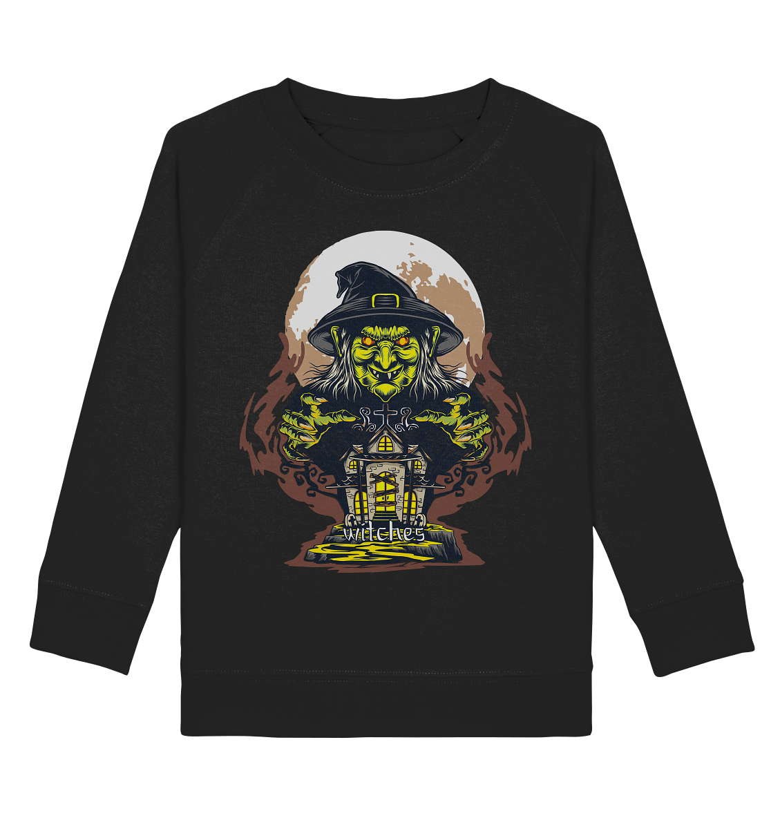 Halloween Illustration 10 - Kids Organic Sweatshirt