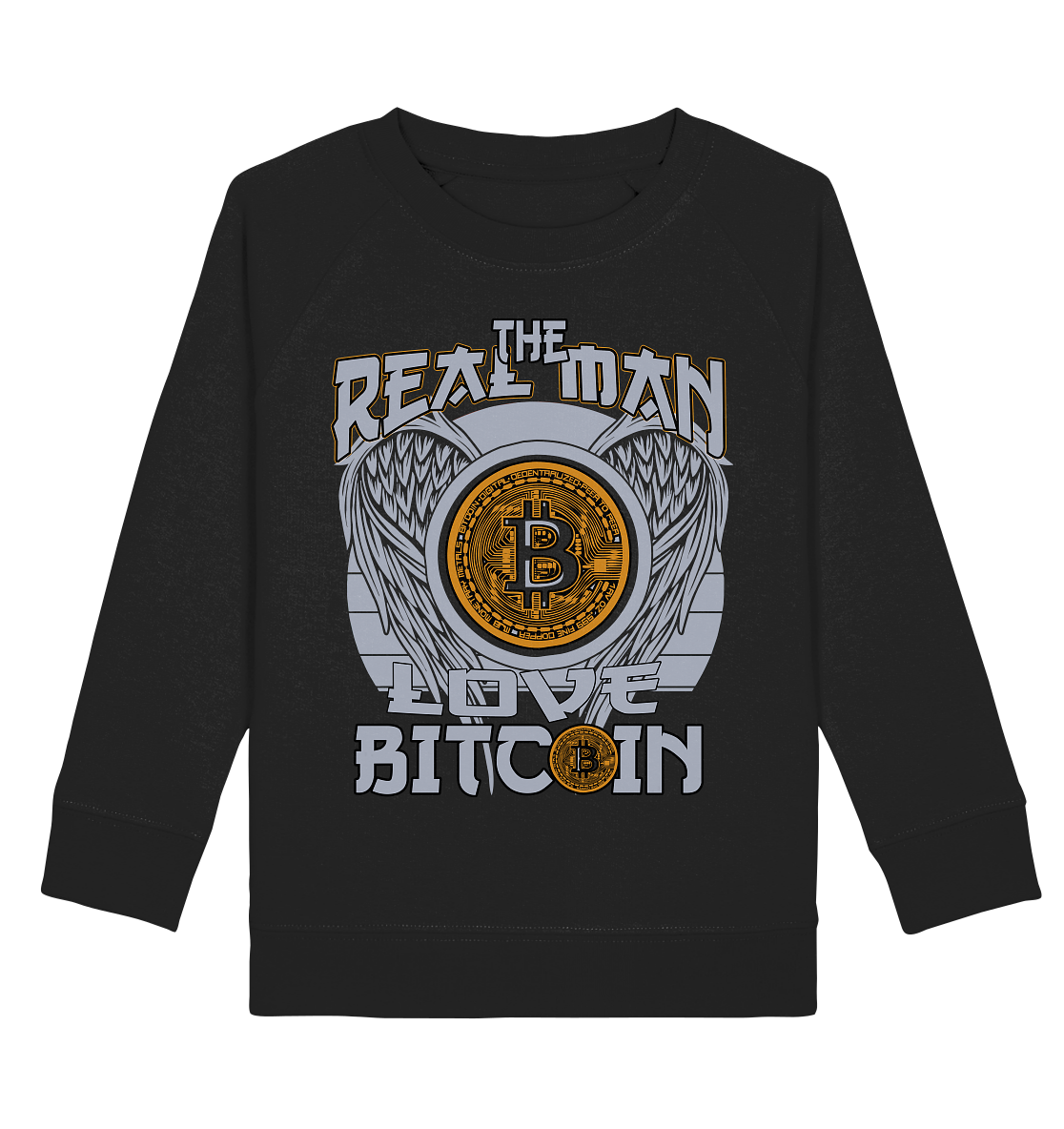 The Real Man - Kids Organic Sweatshirt