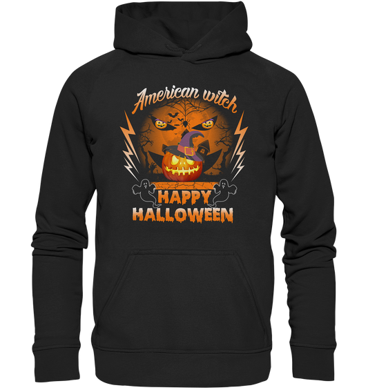 American Witch (Kürbis) - Kids Premium Hoodie