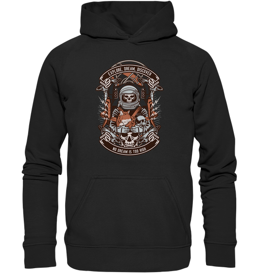 Astronaut Skull - Kids Premium Hoodie