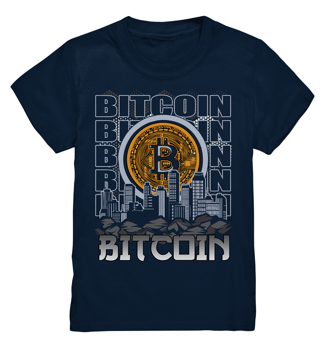 Bitcoin Town - Kids Premium Shirt