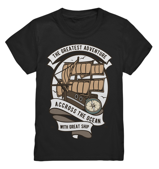 Accross The Ocean - Kids Premium Shirt