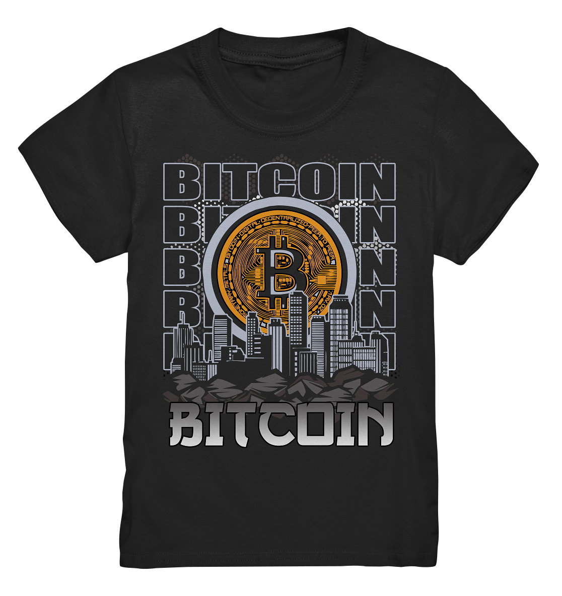 Bitcoin Town - Kids Premium Shirt