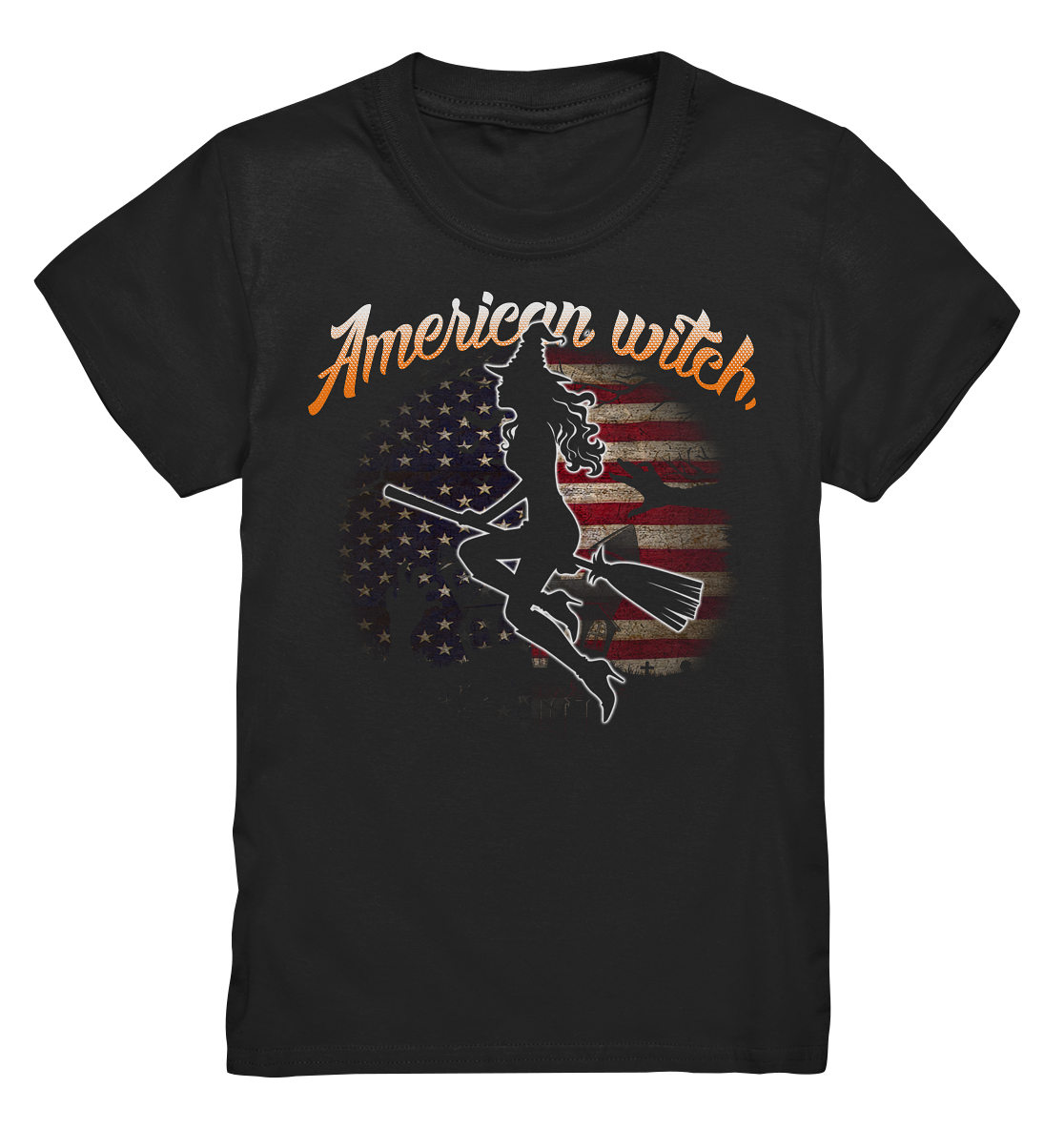 American Witch (Flagge) - Kids Premium Shirt
