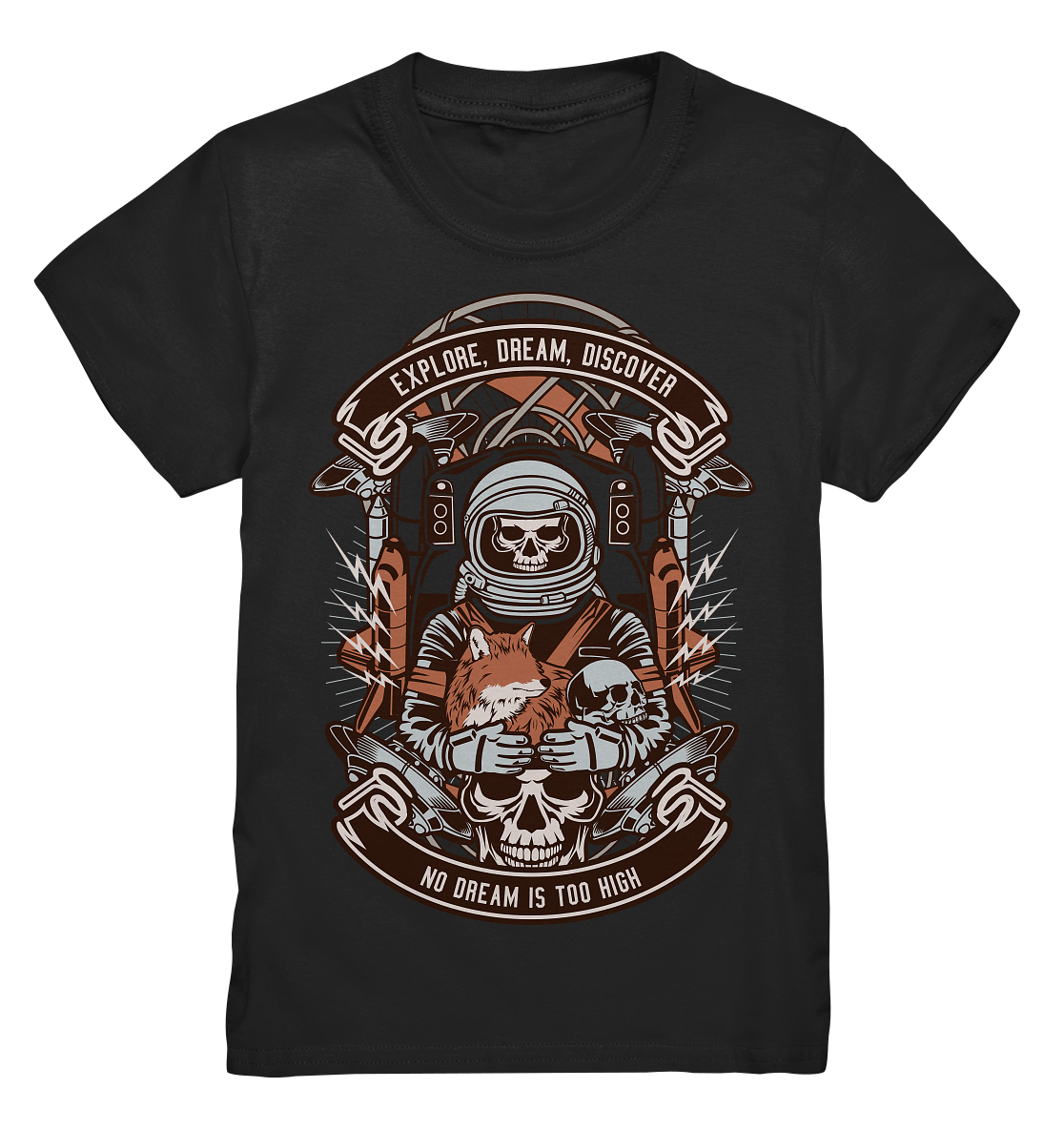 Astronaut Skull - Kids Premium Shirt