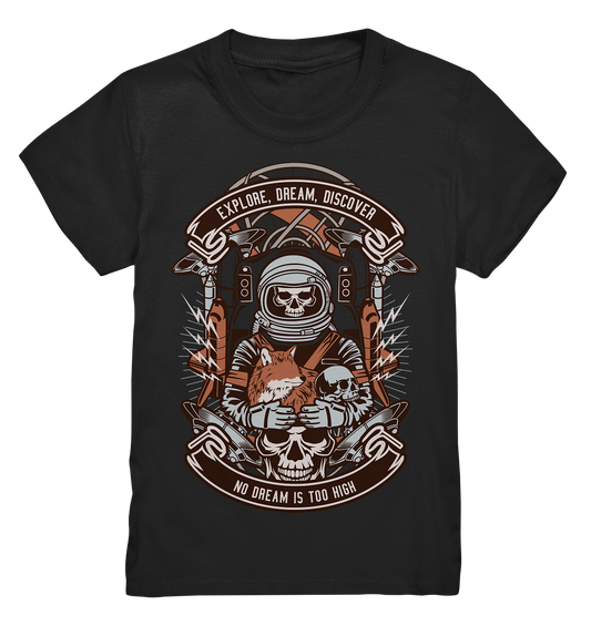 Astronaut Skull - Kids Premium Shirt