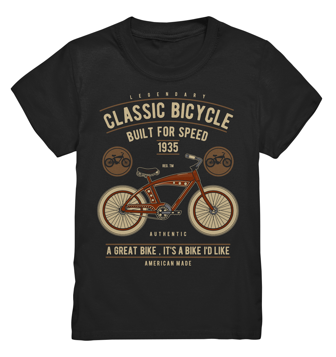 Classic Bicycle - Kids Premium Shirt