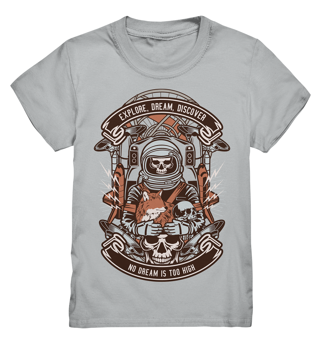 Astronaut Skull - Kids Premium Shirt