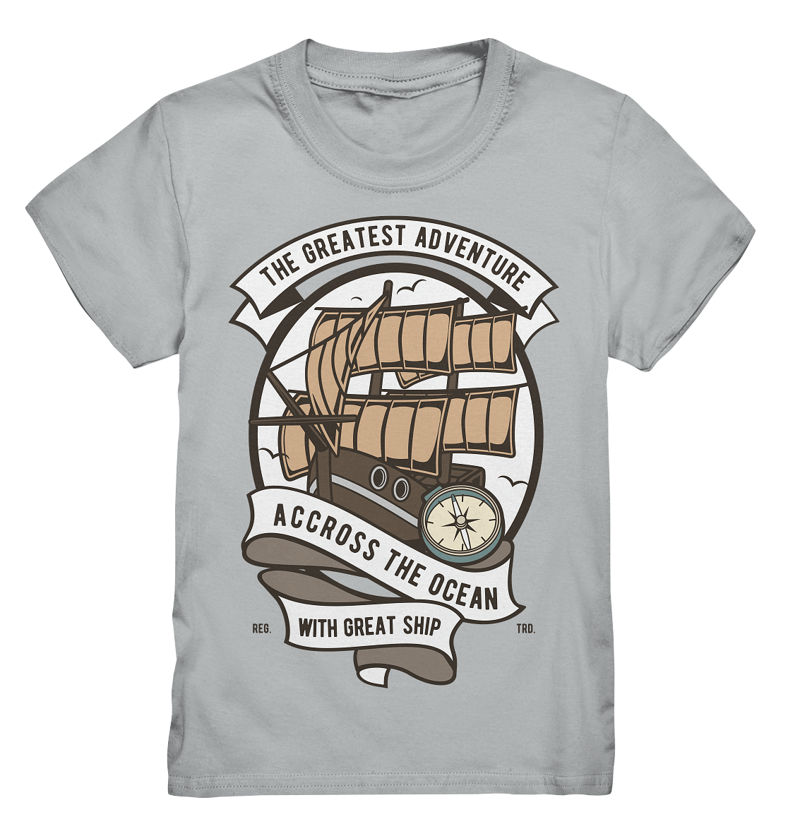 Accross The Ocean - Kids Premium Shirt