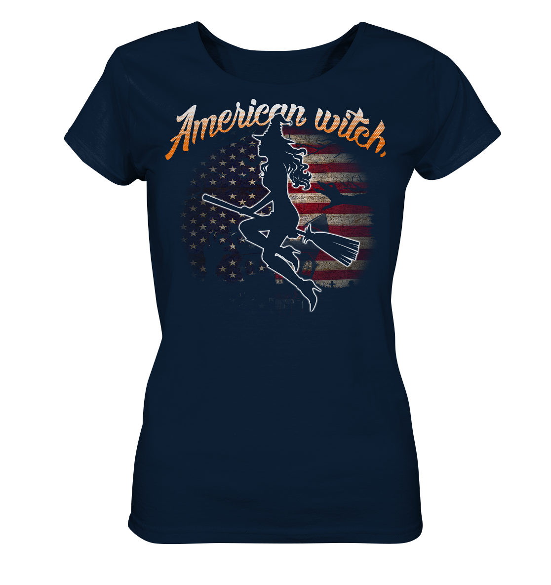 American Witch (Flagge) - Ladies Organic Shirt