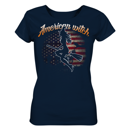 American Witch (Flagge) - Ladies Organic Shirt