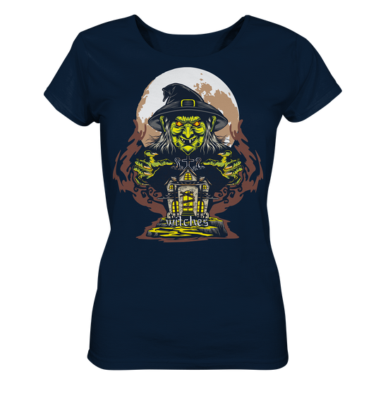 Halloween Illustration 10 - Ladies Organic Shirt