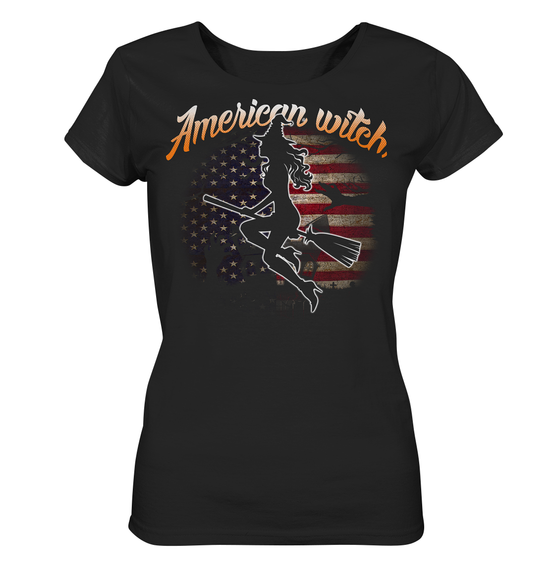 American Witch (Flagge) - Ladies Organic Shirt
