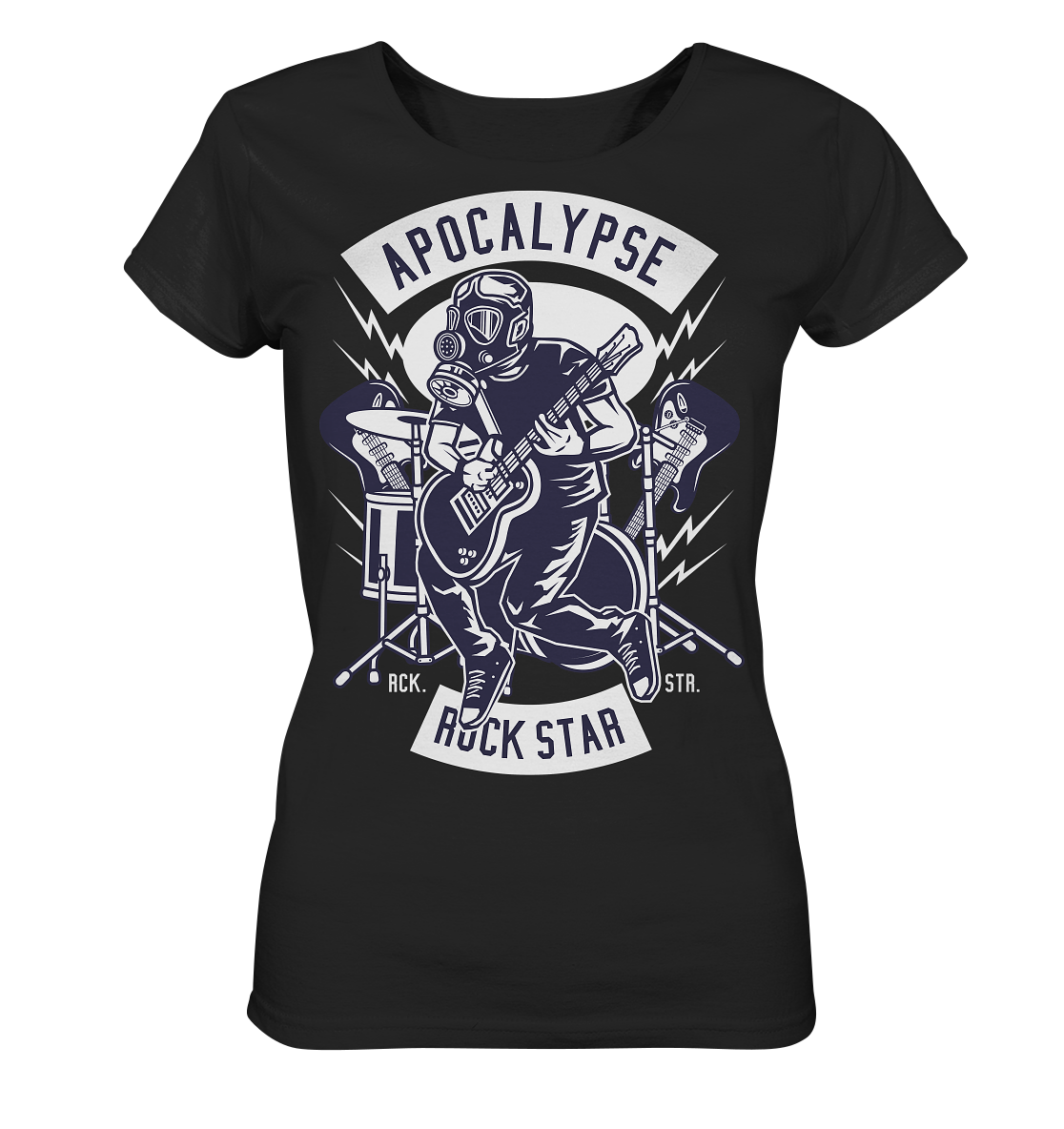Apocapyse Rock Star - Ladies Organic Shirt