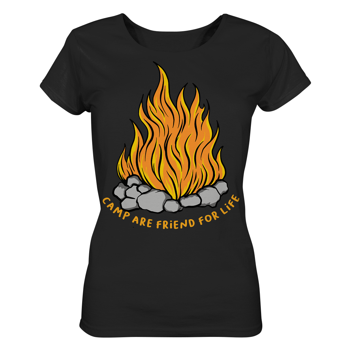 Camp are Friend for Life - Ladies Organic Shirt