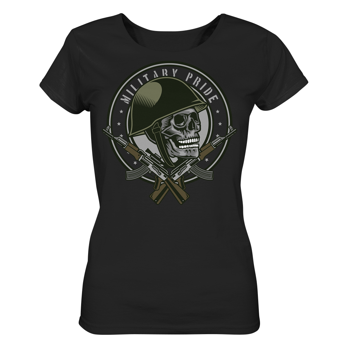 Skull Soldier - Ladies Organic Shirt