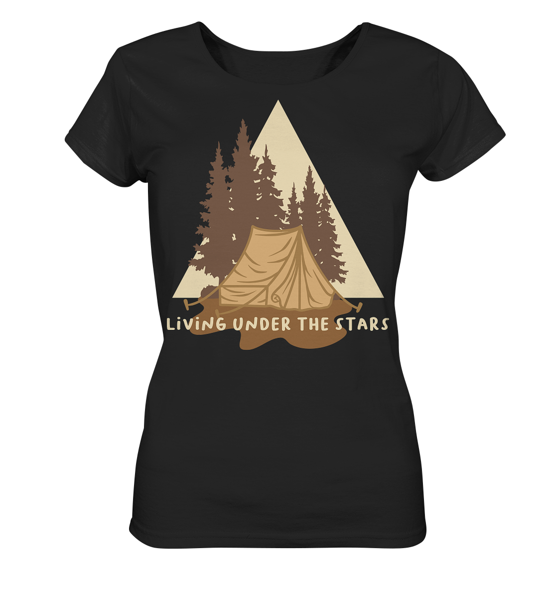 Living Under the Stars - Ladies Organic Shirt