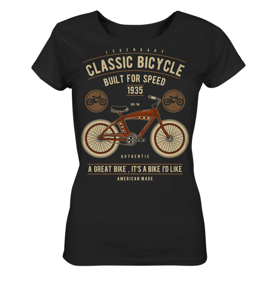 Classic Bicycle - Ladies Organic Shirt