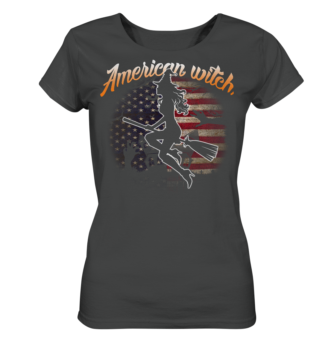 American Witch (Flagge) - Ladies Organic Shirt
