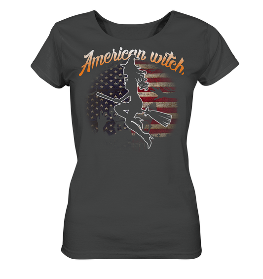 American Witch (Flagge) - Ladies Organic Shirt