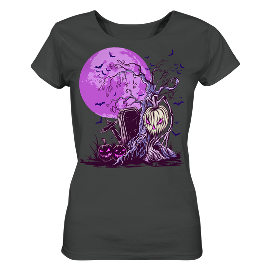 Halloween Illustration 6 - Ladies Organic Shirt