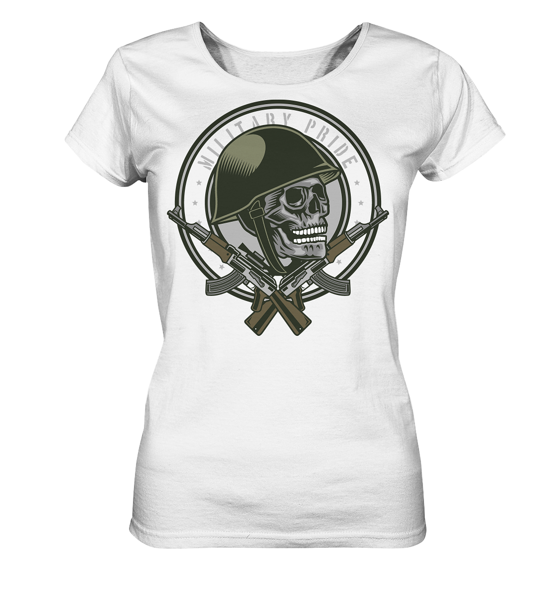 Skull Soldier - Ladies Organic Shirt